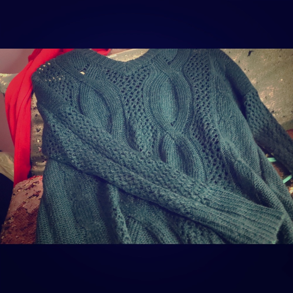 Blue sweater